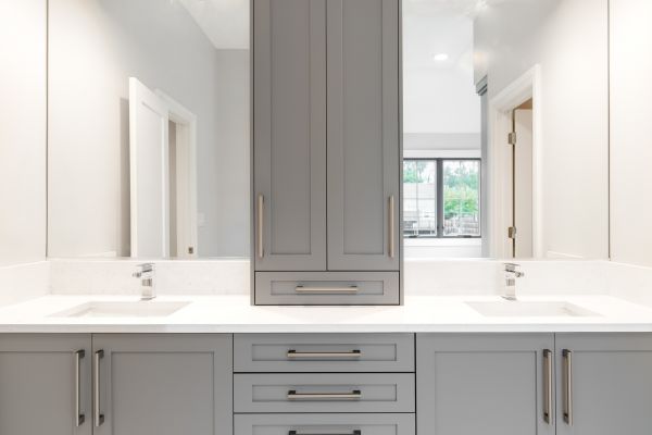 Bathroom Cabinet Refacing in Midlothian