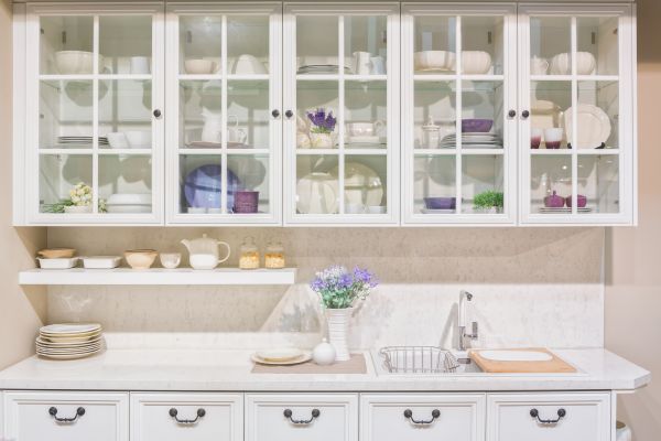 Glass Cabinets Installation in Midlothian