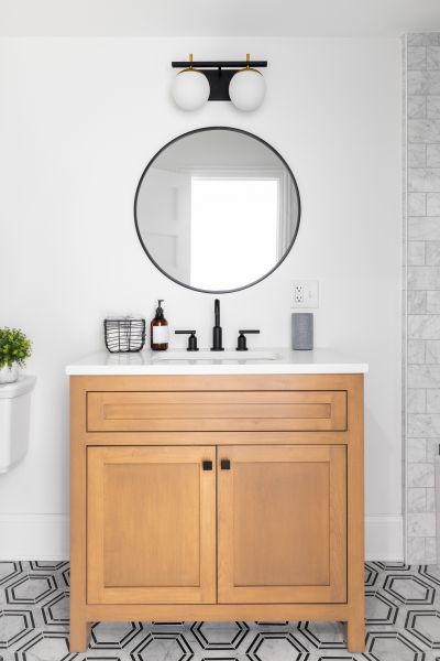 Custom Vanity Installation in Midlothian