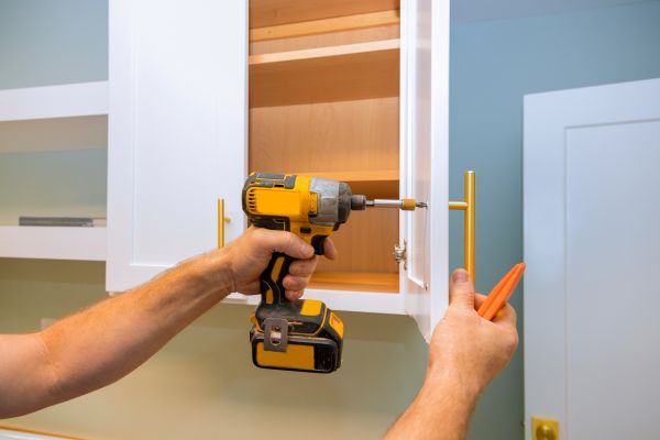 Kitchen Cabinet Door Repair in Midlothian